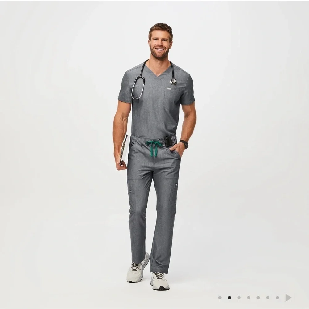Figs Cairo Cargo Pant Men's Gray Scrubs Size XL NWT